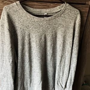 Sparkly grey sweater